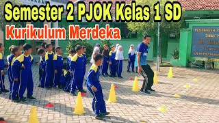 Semester 2 Pembelajaran PJOK Kelas 1 SD gerak dominan meloncat ke depan di kemas Menyenangkan