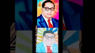 A drawing of Dr Babasaheb Ambedkar