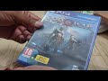 unboxing pre-owned God Of War PS4 bought from gamenation