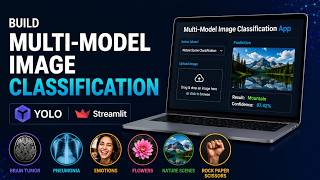 Build a Multi-Model Image Classification App with YOLO & Streamlit | Deep Learning Project Tutorial