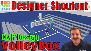 The Tinkercad VolleyBox by CMF Design | A Volleyball Masterpiece