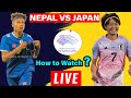 Nepal vs Japan Women football live | Asian Games Women Football 2023