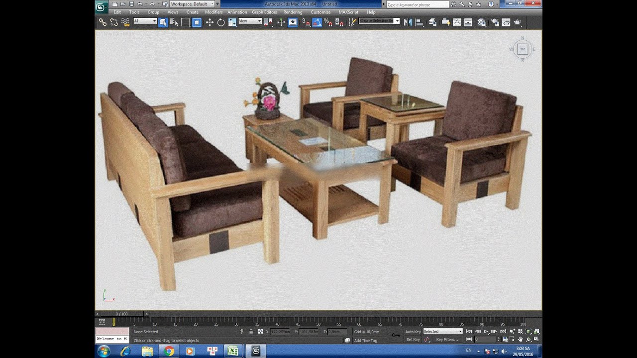 3ds Max 3dmax Interior Tutorial Design Modeling Sofa 3dmax Youtube