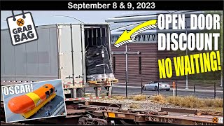 CONTAINER DOOR WIDE OPEN! BIGGEST GRAB BAG IN A WHILE!