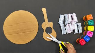 Unique Wall Decor Craft With Clay/Best Out Of Waste/Smart DIY Craft Hack/Wall Hanging Room Decor