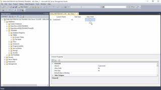 Creating Tables in SQL Server 2014