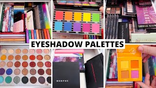 EYESHADOW PALETTE COLLECTION + DECLUTTER (PART 1)