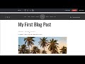 Without Code QuickStart Series - Chapter 11 | Blogging