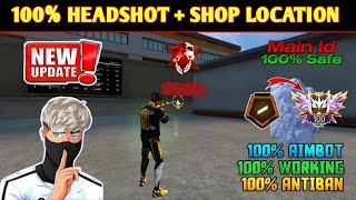 Free Fire Antiban Panel ☠️ Shop location + 100 % Drag Headshot |Antiban All Rank Working