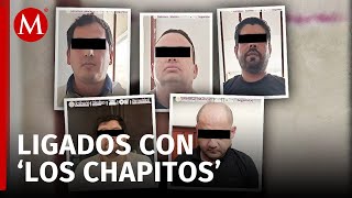 En operativo encabezado por Harfuch, detienen a cinco vinculados a 'Los Chapitos' en Sinaloa