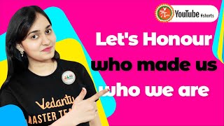 Let's Honour Who Made Us Who We Are #Shorts | Sana Mam | Math Pirates Grades 6, 7 \u0026 8🏴‍☠️