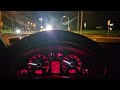 Audi S4 B5 POV Night Drive Red Alert Experience the Thrill