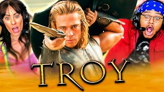TROY (2004) MOVIE REACTION!! FIRST TIME WATCHING!! Brad Pitt | Achilles | Full Movie Review!