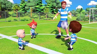 The Soccer | Football Poem with Song | Nursery Hindhi Rhymes |