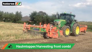 Holaras - Onion haulmtopper/harvesting front combi: UM/UR 300 Front