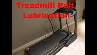 #02 Treadmill Deck/Belt Lubrication