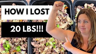 Budget Friendly Meal Prep For Weight Loss | Simple Weight Loss Strategy