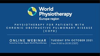 Webinar | Physiotherapy in patients with COPD