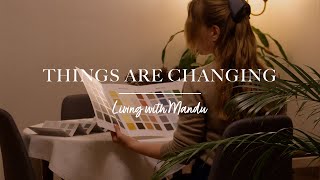 🥐 Slow Sunday morning preparing for change | Living alone in Sweden vlog