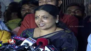 Jeevitha Speaks About Vijaya Nirmala, Pays Condolences | V6 News