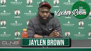 Jaylen Brown Postgame Interview | Celtics vs Nets | Preseason