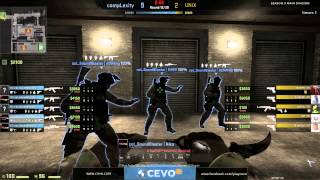 CEVO-Main CS:GO Season 3 Playoffs Round of 8: CompLexity vs. Unix on de_train