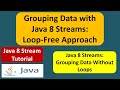 Grouping Data with Java 8 Streams: Loop-Free Approach | Java 8 streams | Streams in Java 8