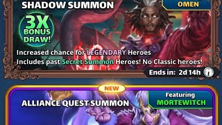 🐙Shadow Summons🐙 Insanity Bonus Draw 😱 (Empires\u0026puzzles Beta version)