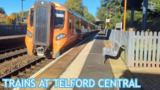 A Few Trains at Telford Central (03/11/2023)