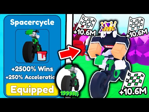 I Bought FASTEST MOTORCYCLE and Became BEST PLAYER in Roblox Motorcycle Race..