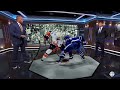 kevin bieksa on john tavares face off technique