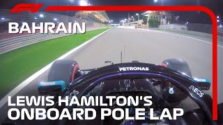 Lewis Hamilton's Pole Lap | 2020 Bahrain Grand Prix | Pirelli
