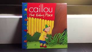 《YoYo Story 聽故事 42》卡由的秘密基地 | Caillou The Hiding Place | 中英文故事 | 英文單字 hiding