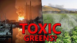 MASSIVE Lithium Battery Fire ENDANGERING America's Vegetable Supply?