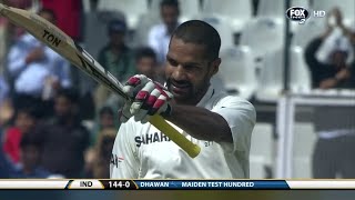 Shikhar Dhawan 187 (174) vs Australia 3rd Test 2013 Mohali (Extended Highlights)