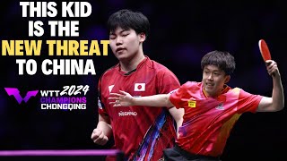 Wang Chuqin vs Sora Matsushima | Massive threat to Chinese! WTT Champions Chongq