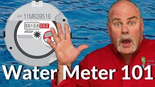 Water Meter 101 For Homeowners | Plumbing Basics |The Expert Plumber