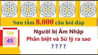 Tập 45: Người bị Âm Nhập cách Phân biệt và Sử lý ra sao ? ? - Sưu Tầm 8.000 câu hỏi đáp Thiền Tông