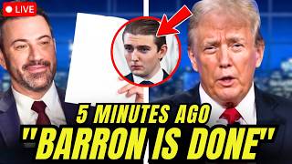 Kimmel Flips Barron Trump’s Insult in Seconds — Trump’s Reaction Says Everything