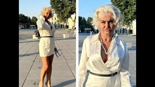 Danniella Westbrook channels Marilyn Monroe as she shows off results of boob job