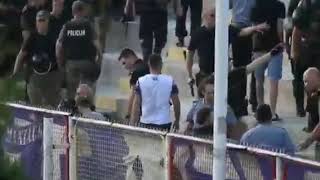 Manijaci u Doboju i sukob s policijom- FK Mladost vs  Željezničar [27.7.2019.]