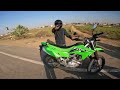 kawasaki klx230 vs bajaj pulsar n160 review drag race street vs off road🔥