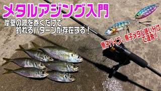 メタルアジング入門！誰でも簡単落として巻くだけ岸ジギパターン！魚子バイブと魚子メタルを使い分け