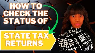 STATE REFUND- Breaking News ✅ How to check the status of your 2024 state tax refund