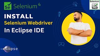 How to install selenium webdriver for Java project in Eclipse| Setup Selenium WebDriver Project