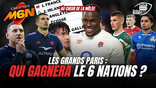 Les Grands Paris : QUI GAGNERA le Tournoi des 6 Nations 2025 ?