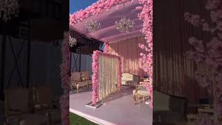 Beautiful decoration nikah stage 🤩👰🤞💖#shorts #ytshorts #viral