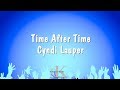 Time After Time - Cyndi Lauper (Karaoke Version)