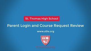Parent Portal Login and Course Request