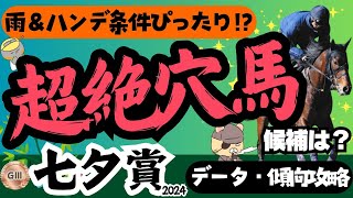 【七夕賞データ＆傾向予想】雨で激走する”秘密の軽ハンデ馬”のお話【競馬攻略2024】